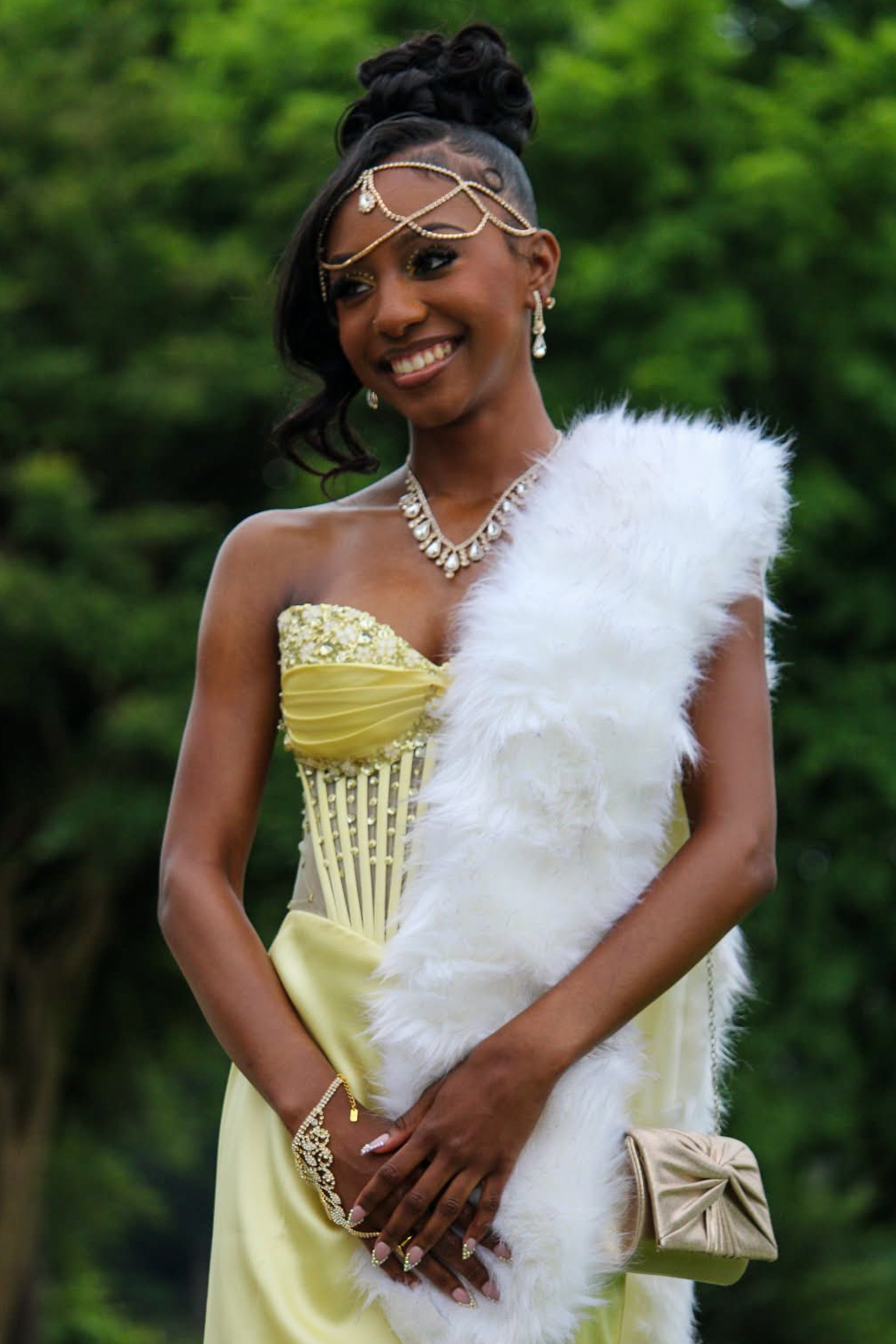 Prom — Golden Gown